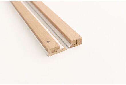 Maestro Latt Afwerkprofielset - Pepper Oak + White - 277cm - 71x20mm