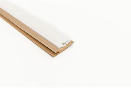 Maestro Latt Led Profielset - Brut Pvc-profiel + Pepper Oak Onderlat - 277cm - 54x20mm