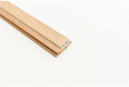 Maestro Latt Led Profielset - Pepper Oak Pvc-profiel + Onderlat - 277cm - 54x20mm