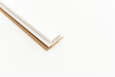 Maestro Latt Led Profielset - White Pvc-profiel + Onderlat - 277cm - 54x20mm