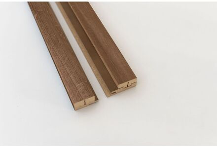 Maestro Latt Luxx Afwerkprofielset - Castle Oak + Luxx - 277cm - 71x20mm