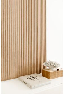 Maestro Latt Wave Wandpaneel - Natural Oak - 277x21,3cm - 14mm - 3 Stuks