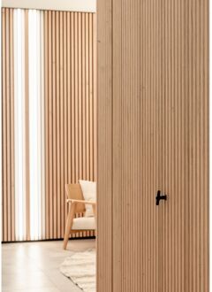 Maestro Latt Wave Wandpaneel - Pepper Oak - 277x21,3cm - 14mm - 3 Stuks