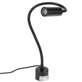 Magazijn Verstelbare Zwanenhals Led Werken Licht Met Magnetische Voet Voor Cnc Draaibank Machine Us Plug 110-220V