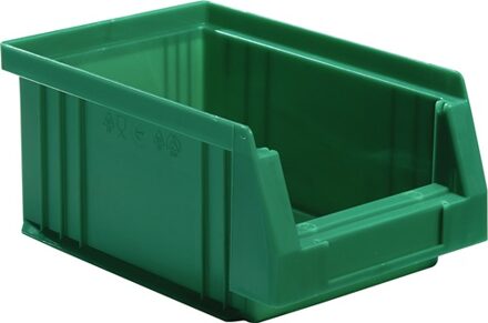 Magazijnbak | L164xB105xH75 mm | PP groen | 25 stuks - 01850 02 03 01850 02 03