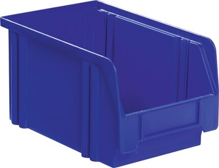 Magazijnbak | L230/200xB140xH130 mm | PS blauw | 25 stuks - LK3 BLAU LK3 BLAU