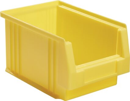 Magazijnbak | L230xB150xH125 mm | PP geel | 25 stuks - 01750 02 04 01750 02 04