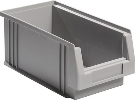 Magazijnbak | L290xB150xH125 mm | PP grijs | 25 stuks - 01650 02 05 01650 02 05