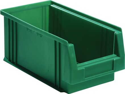 Magazijnbak | L290xB150xH125 mm | PP groen | 25 stuks - 01650 02 03 01650 02 03