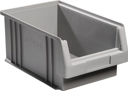 Magazijnbak | L330xB213xH150 mm | PP grijs | 10 stuks - 01550 02 05 01550 02 05