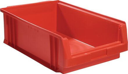 Magazijnbak | L500xB315xH150 mm | PP rood | 10 stuks - 01250 02 01 01250 02 01