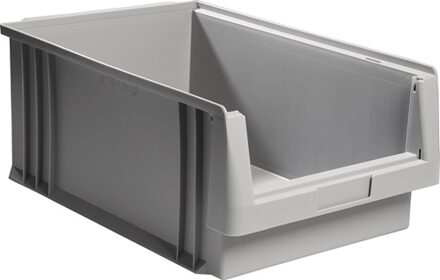 Magazijnbak | L500xB315xH200 mm | PP grijs | 8 stuks - 01350 02 05 01350 02 05