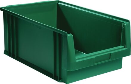 Magazijnbak | L500xB315xH200 mm | PP groen | 8 stuks - 01350 02 03 01350 02 03