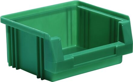 Magazijnbak | L90xB102xH50 mm | PP groen | 50 stuks - 01950 02 03 01950 02 03