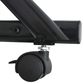 Magazine rack 40 x 32 x 131 cm Black A4