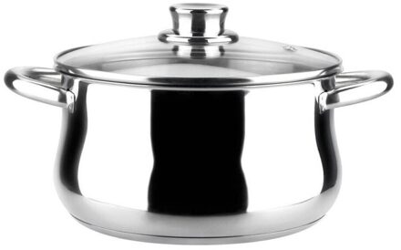 Magefesa 01PXIDEOL18-Ideal Pot 18 Cm Met Glazen Deksel