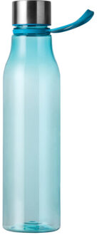 Magere gerecycleerde waterfles 800ml Blauw - One size