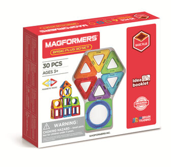 Magformers MAGFORMERS® Basic Plus Set 30 delig
