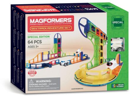 Magformers Sky Track speelset - 64 stuks
