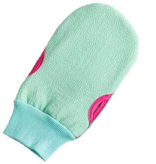 Magic 2 In 1 Zachte Bad Ontharing Handschoenen Exfoliërende Sterk Premium Щетка Для Тела Zwart Badkamer Wassen Body Accessoire groen