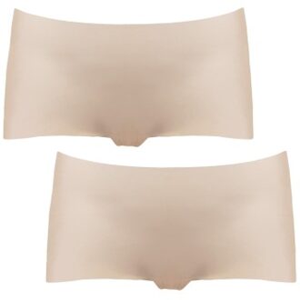 Magic 2 stuks Dream Invisibles Boyshort Beige,Zwart,Wit - Small,Medium,Large,X-Large,XX-Large
