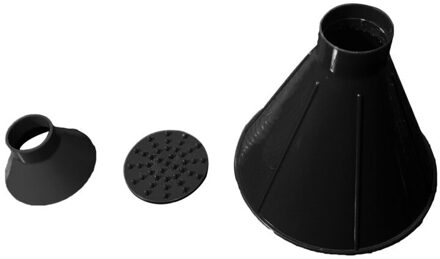 Magic Auto Glazenwassen Auto glas Voorruit Kegel Gereedschap Vormige Voorruit Ijskrabber Sneeuw Schop Tool Drie stuk pak zwart