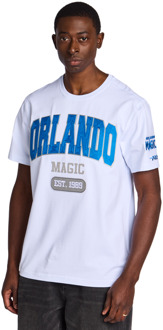 Magic City Arch Soccer T-shirts Heren - Wit - Maat M - Katoen Jersey White