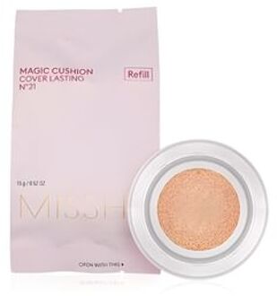 Magic Cushion Cover Lasting Refill Only - 2 Colors #23 Medium Beige