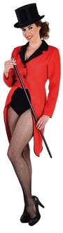 Magic Design Slipjas Cabaret Dames Polyester Rood