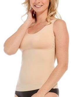 Magic Distinguished Tone Your Body Tanktop * Actie * Zwart,Wit,Bruin,Beige - Small,Medium,Large,X-Large,XX-Large
