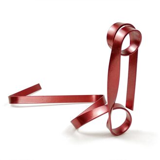 Magic Drijvende Gekleurde Lint Wijn Fles Houder Rack Stand Beugel Art Decor Stand Houder Keuken Eetkamer Kelder Bar Decor rood