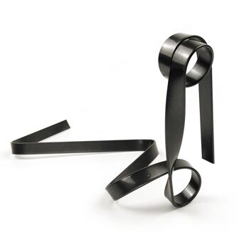 Magic Drijvende Gekleurde Lint Wijn Fles Houder Rack Stand Beugel Art Decor Stand Houder Keuken Eetkamer Kelder Bar Decor zwart