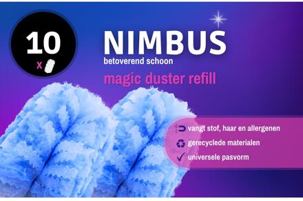 Magic Duster Refill doosje a 10st blauw