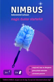 Magic Duster Starterkit (2+1) blauw