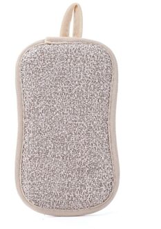 Magic Fiber Anti-Vet Wassen Handdoek Keuken Huishoudelijke Schuursponsje Donker Kaki