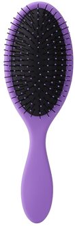 Magic Handvat Detangling Kam Douche Haar Borstel Airbag Paddle Massage Borstel Haarborstel paars
