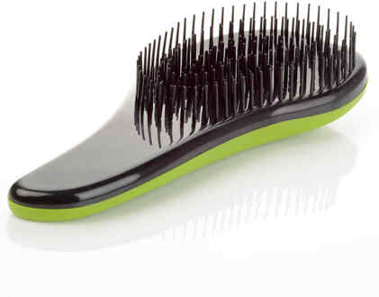 Magic Handvat Detangling Kam Douche Hair Brush Ontklitter Salon Styling Tamer Exquite Leuke Nuttig Tool Haarborstel groen