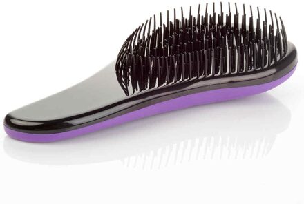 Magic Handvat Detangling Kam Douche Hair Brush Ontklitter Salon Styling Tamer Exquite Leuke Nuttig Tool Haarborstel paars