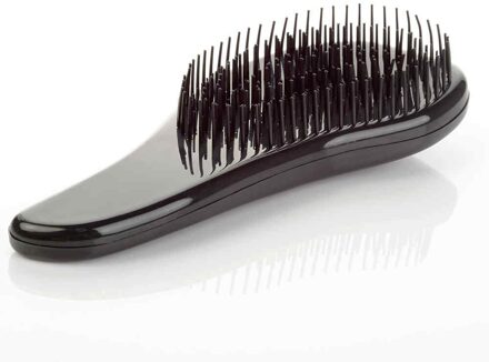Magic Handvat Detangling Kam Douche Hair Brush Ontklitter Salon Styling Tamer Exquite Leuke Nuttig Tool Haarborstel zwart
