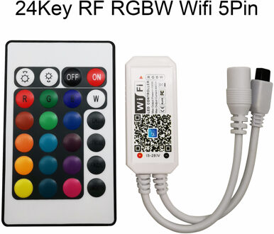 Magic Home Bluetooth Wifi Led Controller Ir Rf 5V 12V 24V Voor WS2811 WS2812B SK6812 Enkele Kleur rgb Rgbw Rgbcct Led Strip WiFi RGBW IR