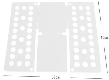 Magic Kleding Folder Organizer Fold Bespaar Tijd Quick Kleding Vouwen Board Kleding Houder Voor Volwassen Kids T-shirts Supply wit