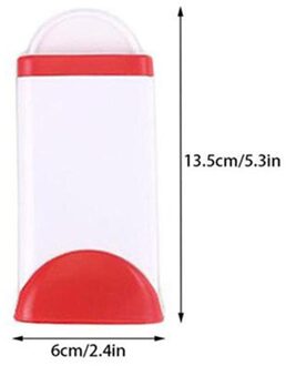 Magic kleding stofborstel, elektrostatische borstel draagbare herbruikbare pet borstel afstoffen borstel elektrostatische precipitator rood klein