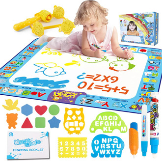 Magic Mat Kids Painting Writing Doodle Board Toy Children's Magical Water Canvas Painting Graffiti Blanket Dropshipping