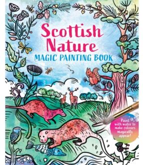Magic Painting Book: Scottish Nature