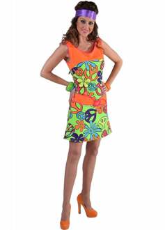 Magic Peace jurkje Jane Multikleur - Print