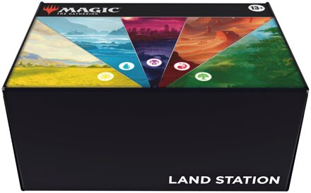 Magic: The Gathering 2025 Land Station (400 Basic Land Cards)