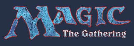 Magic The Gathering 93 Vintage Logo Dames T-shirt - Navy - XXL Blauw