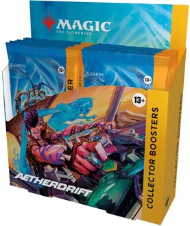Magic: The Gathering Aetherdrift Collector Booster Display (12 Packs)