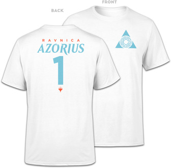 Magic The Gathering Azorius Sports T-Shirt - Wit - L - Wit