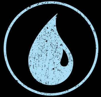 Magic The Gathering Blue Mana Dames T-shirt - Zwart - L